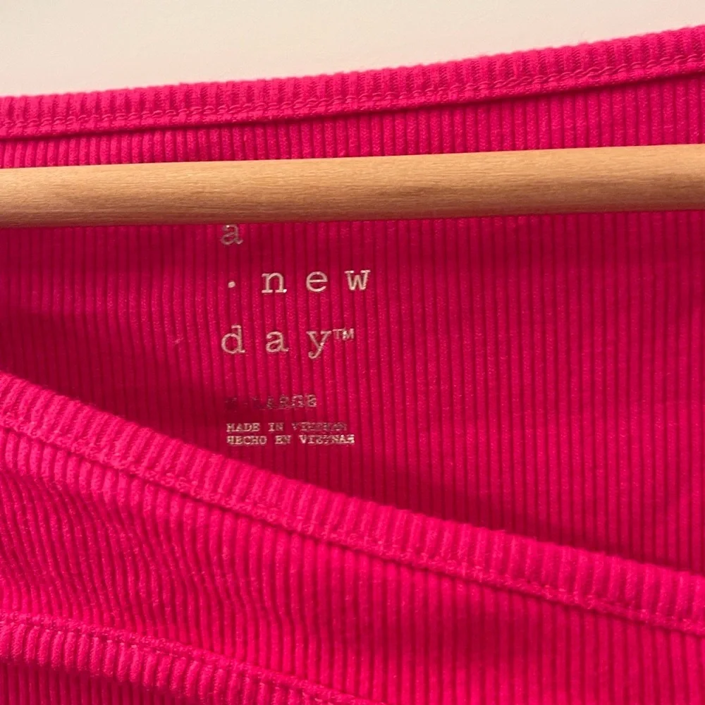 a new day Bright Pink Long Sleeve Top - Picture 4 of 4